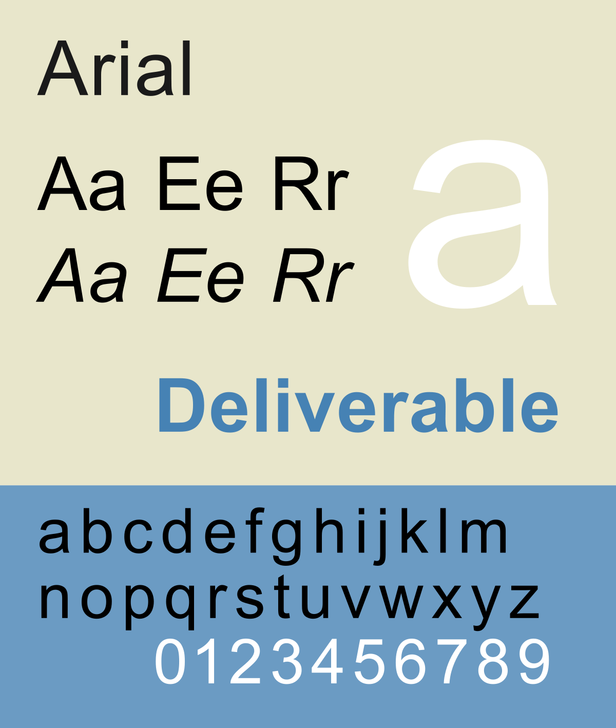 font arial all
